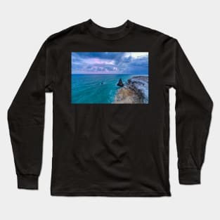 Sunset at Los Morrillos Lighthouse, Cabo Rojo, Puerto Rico Long Sleeve T-Shirt